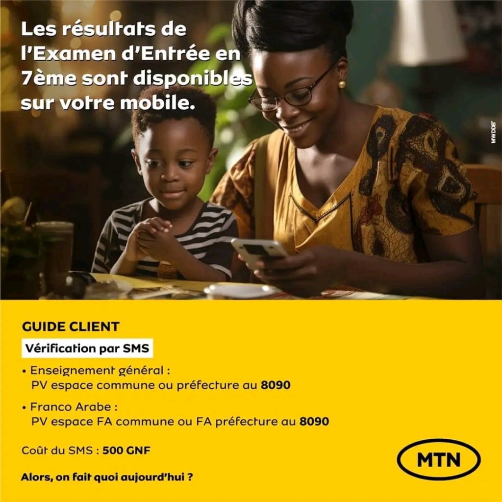 Les résultats du CEE et du BEPC 2024 en Guinée disponible par SMS, liste des candidats admis par région 