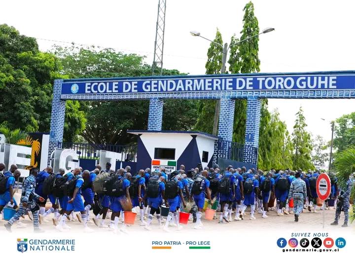 Espace candidat concours gendarmerie CI 2024